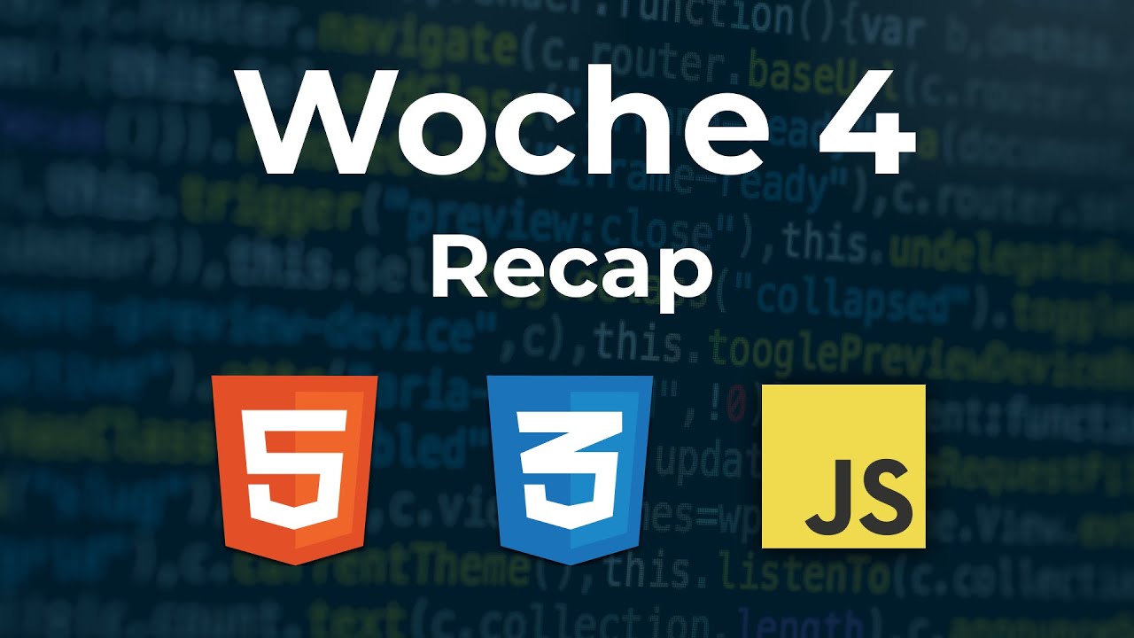 31 Tage Web Development Challenge Woche 4 Rückblick und Tipps